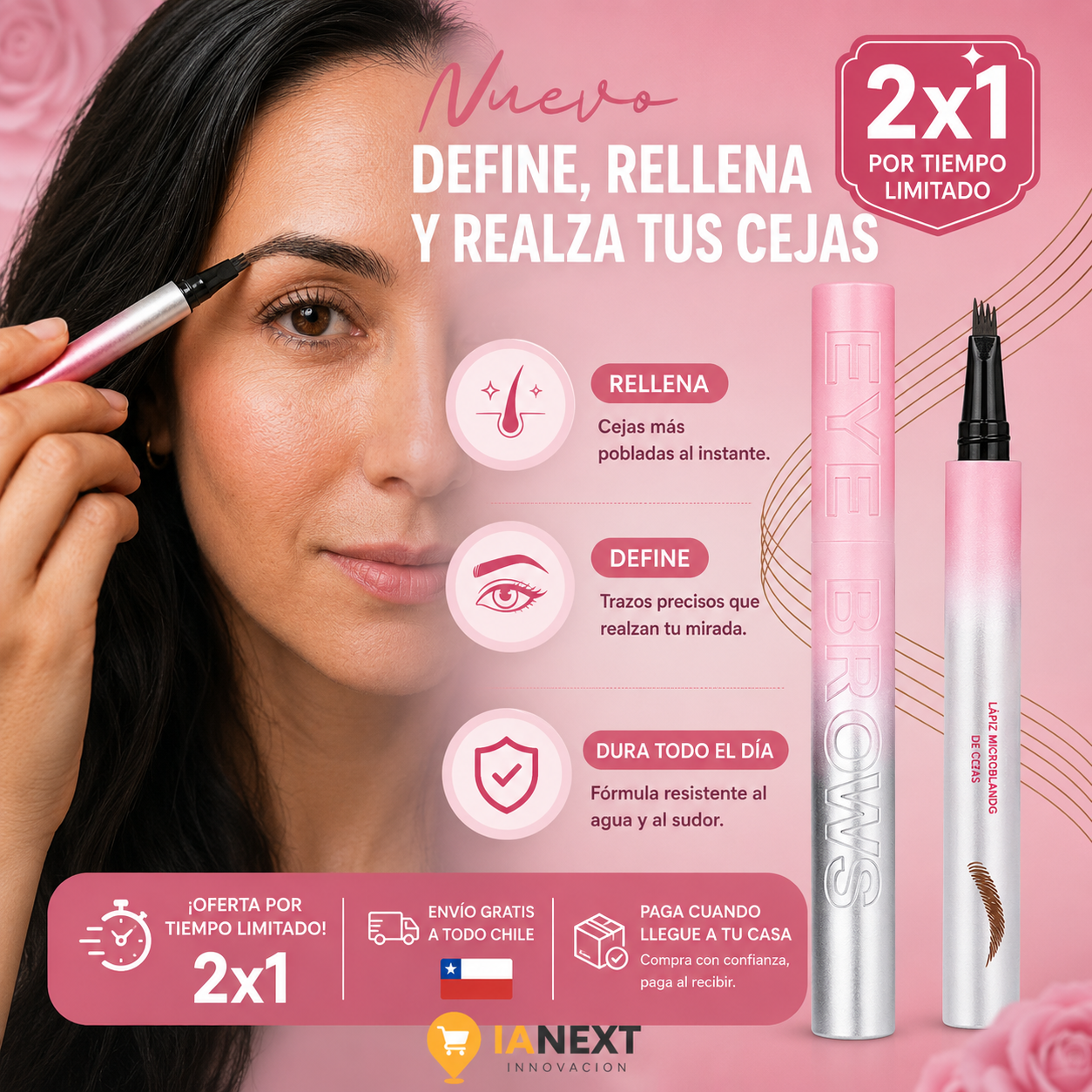 Lápiz Cejas Perfectas 4D™ 2x1