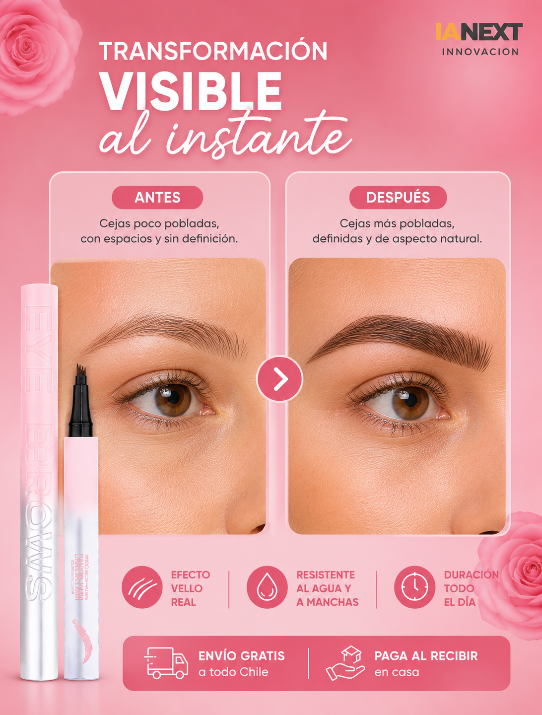 Lápiz Cejas Perfectas 4D™ 2x1