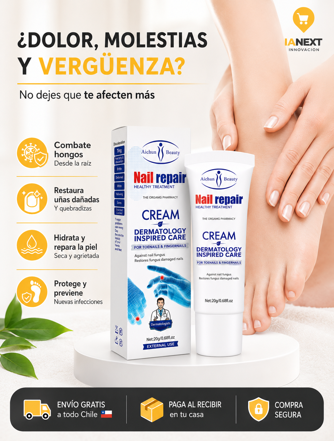 Crema Anti Hongos