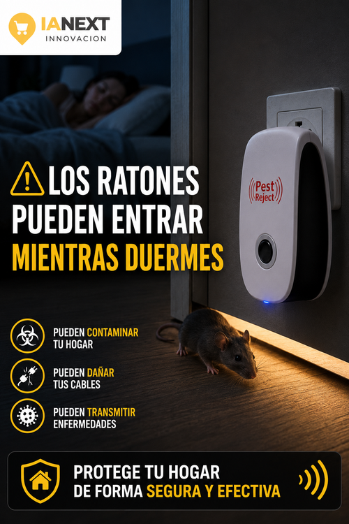 Repelente Electrico Para Ratones x2