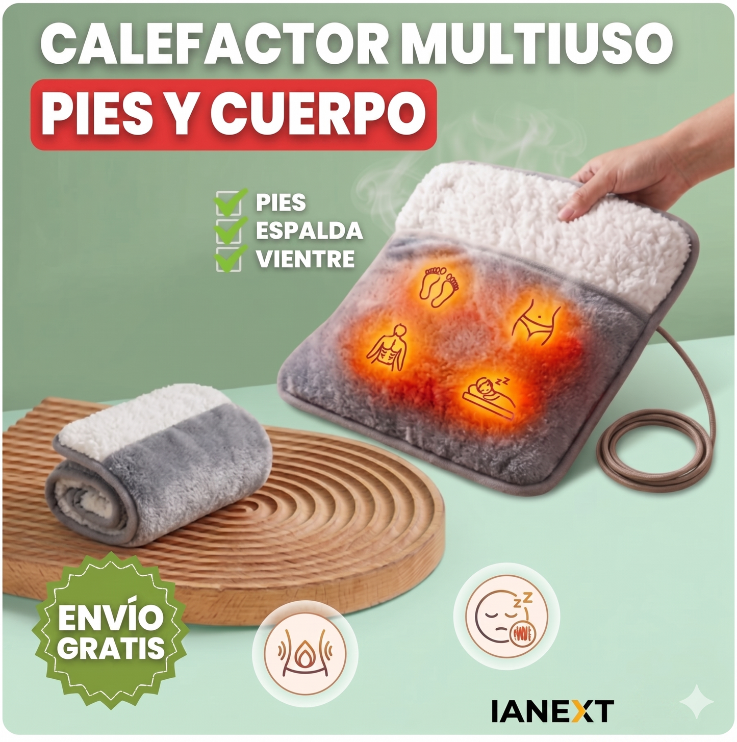 CALIENTA PIES USB